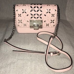 Pink Michael Kors Leather Crossbody